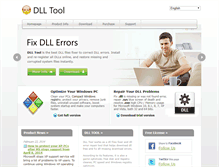 Tablet Screenshot of dlltool.com